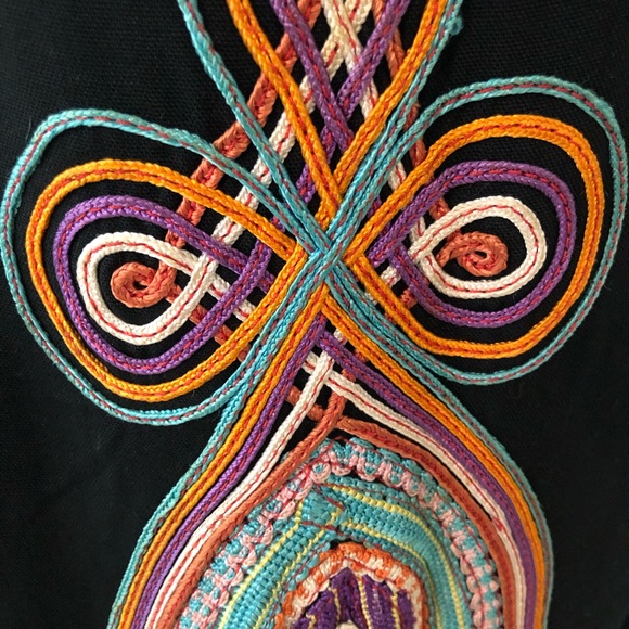 SALE!VINTAGE Morrocan Bohemian Womens Skirt - Picture 9 of 14